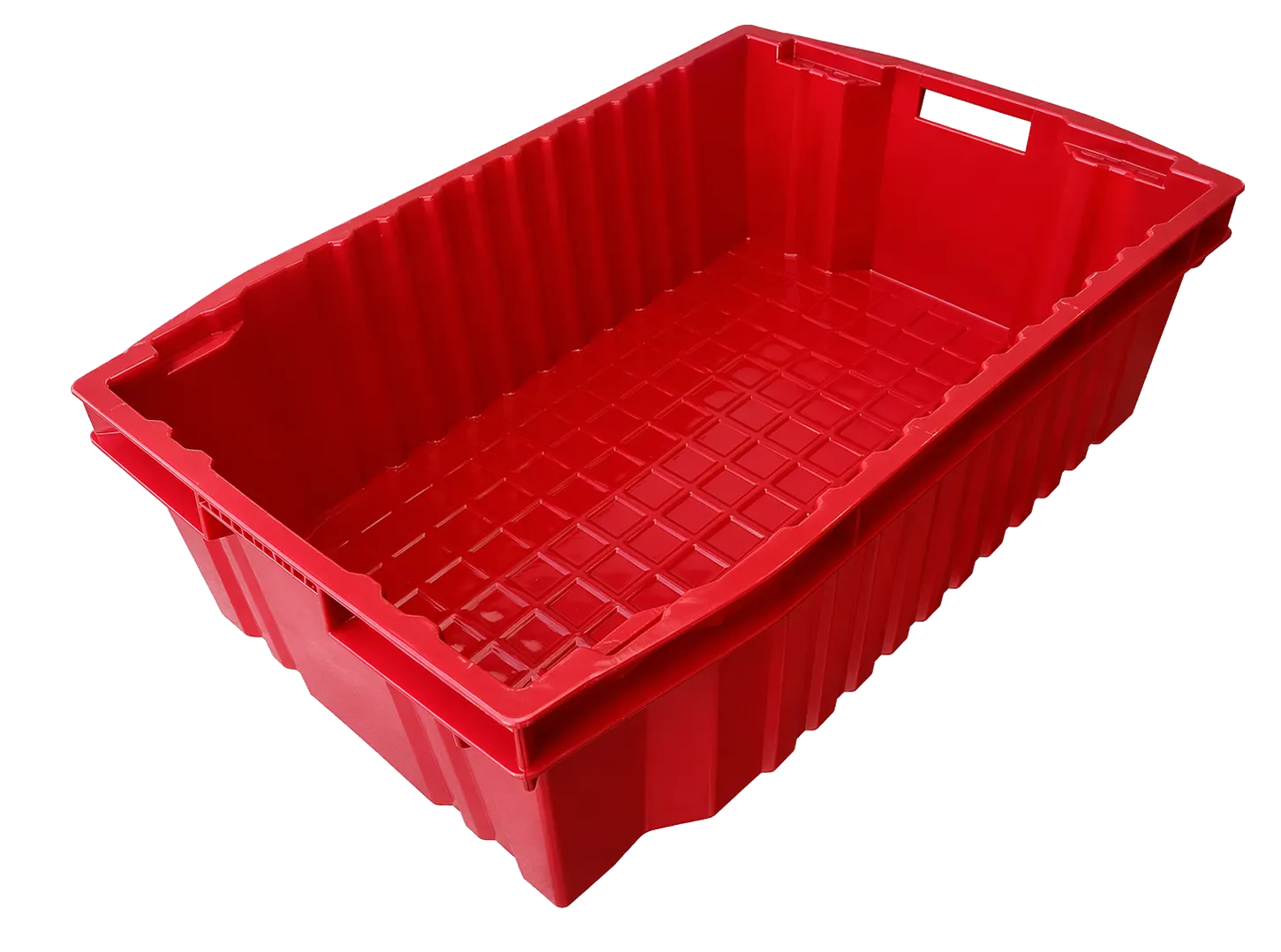 Ящик пластиковий суцільний конусний (6В), фото 1